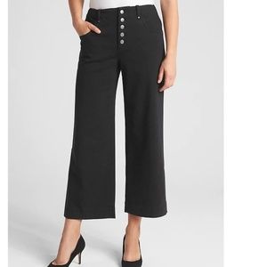 NWT Gap '18 High Rise Wide Leg Pants 10 v717